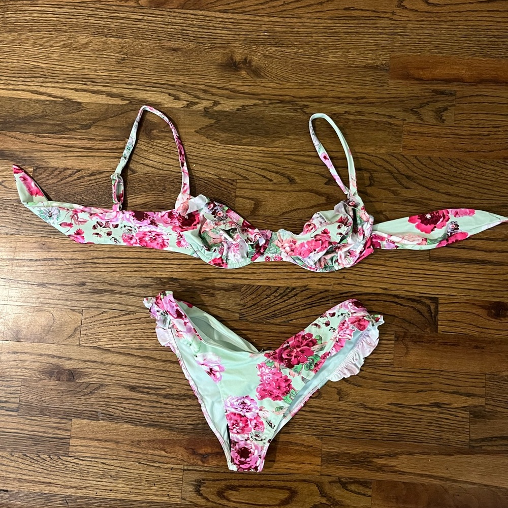 For Love & Lemons Bikini, Size Medium